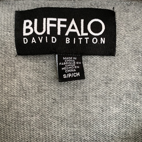 Gray Buffalo sweater with lace and beaded details - Picture 2 of 4